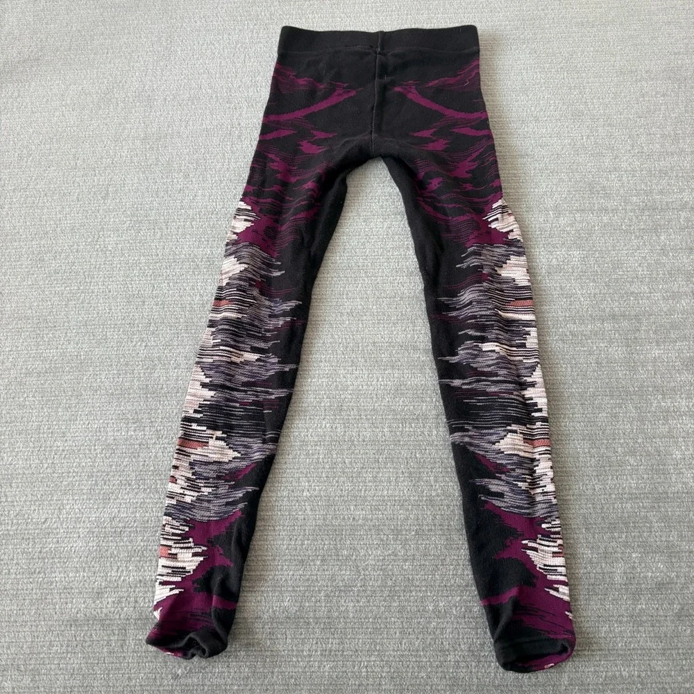 Free People Leggings Womens XS Fair Isle Ski Baselayer  Leg Cozy Stretch Skinny